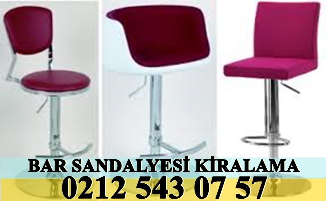 Bar Sandalyesi kiralama