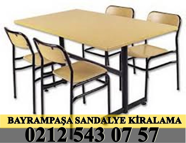 Bayrampaşa sandalye kiralama