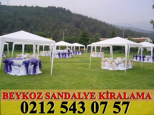 Beykoz sandalye kiralama