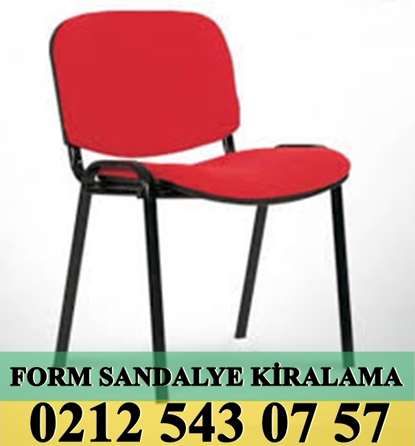 Form Sandalye kiralama