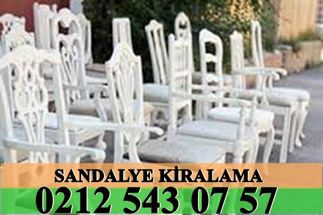 Eyüp sandalye kiralama
